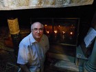 Bill (Guild Chair) at the Birthplace of Christ, Bethlehem